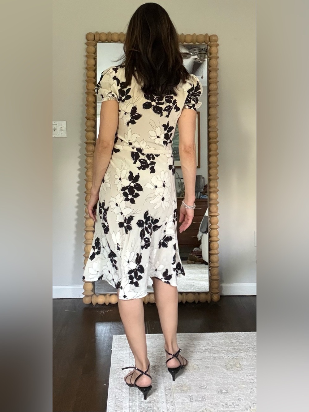 Ralph Lauren Blue Label Floral Silk Dress - Picture 2 of 8